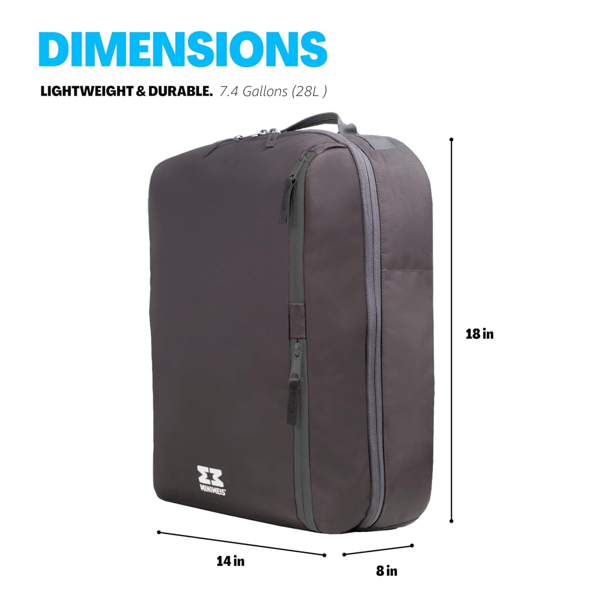 MINIMEIS G4 Backpack navy color pairs well with the carrier look