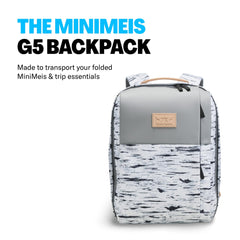 MINIMEIS HERO Backpack converts to a comfortable seat for toddlers