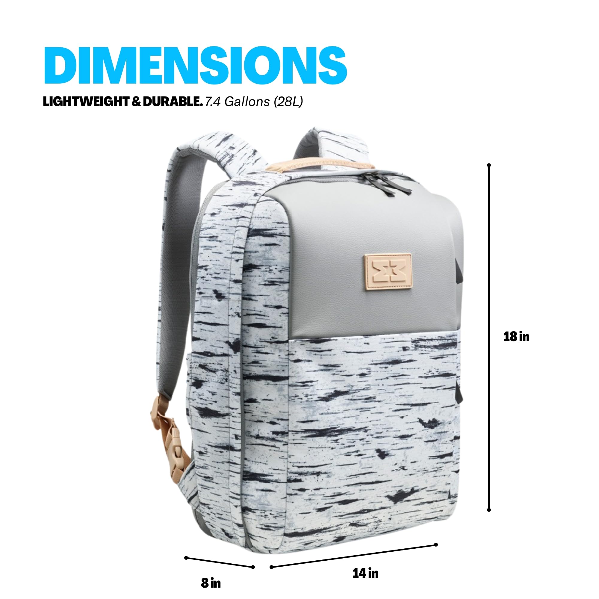 MINIMEIS HERO Backpack side pockets provide quick access to essentials