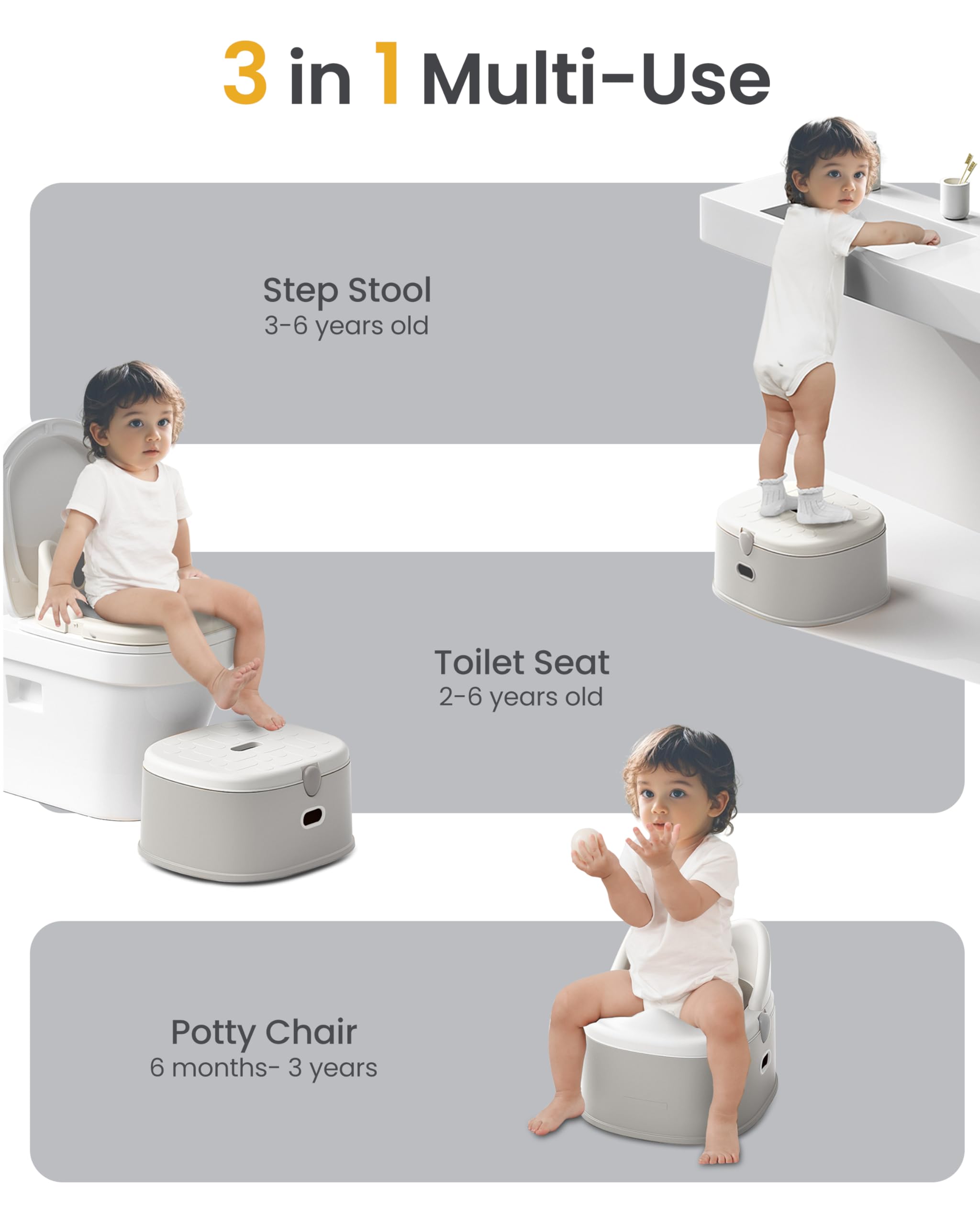 Minimiss potty seat converts for use as a full-size toilet seat