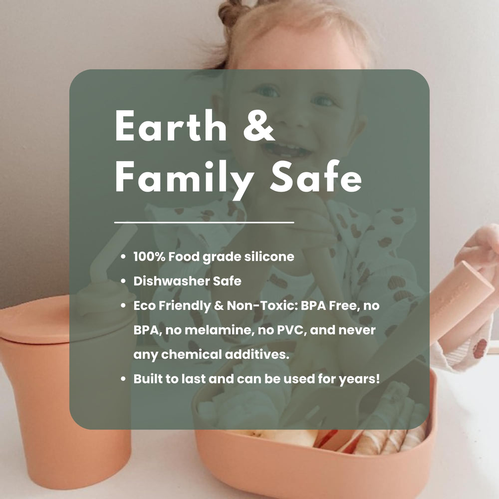 Baby-led weaning moment with Miniware spoons in use