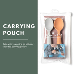 Dishwasher-safe silicone spoons for easy cleaning after meals