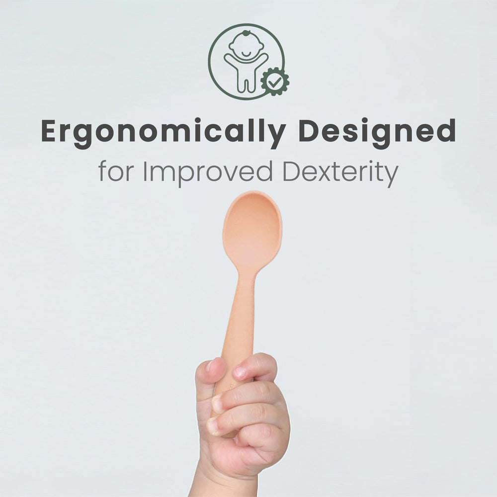 Modern design Miniware spoon set makes a gift-ready package