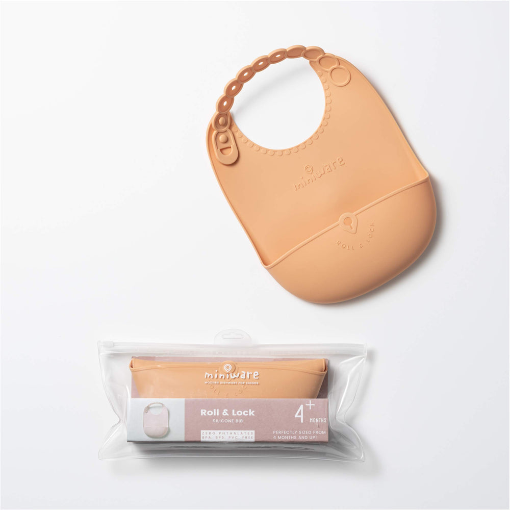 Miniware roll-and-lock design offers compact storage for travel.