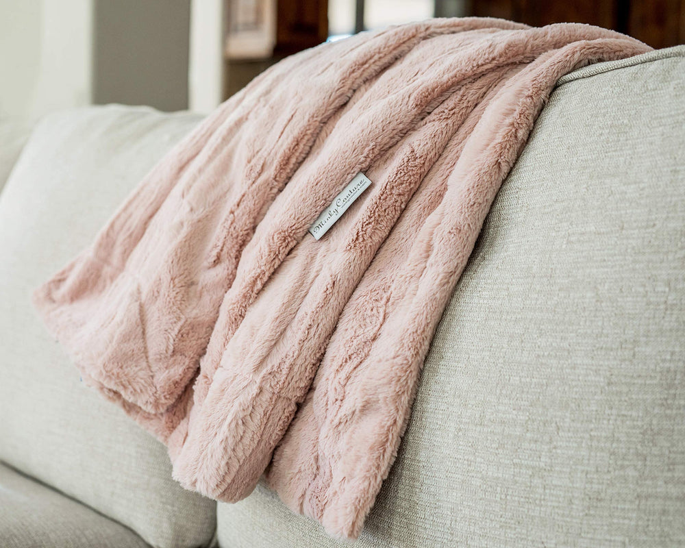 Minky Couture Sorbet Blanket is gift-ready for special occasions.