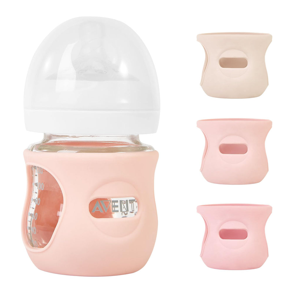 MINMUNJIU Philips Avent glass bottle sleeve 4oz offers protection and a secure grip.