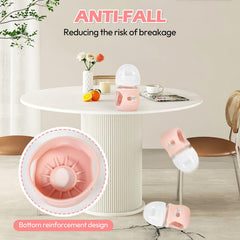 MINMUNJIU silicone bottle cover grip-enhancement for stable feeding.