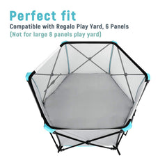 Minne Baby waterproof surface cleans easily for busy families.