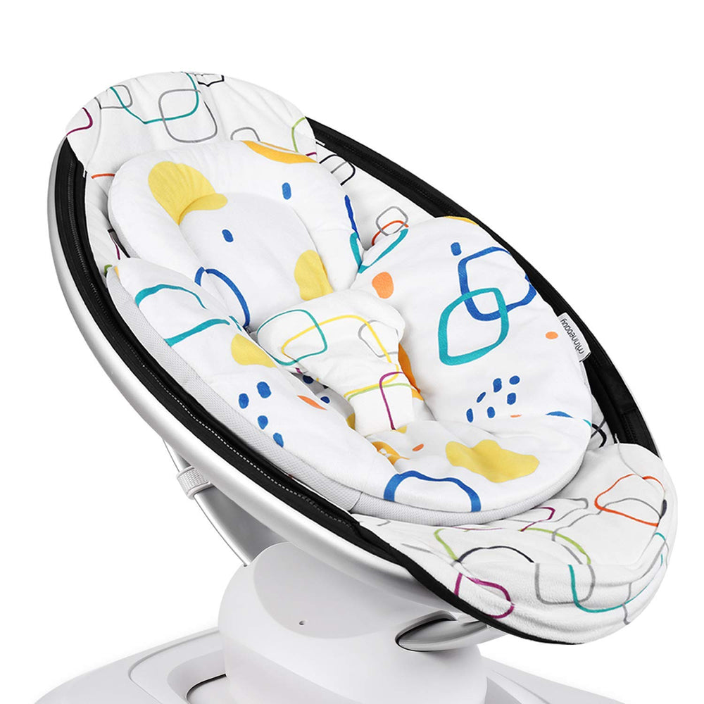 Minne Baby insert fits select MamaRoo and RockaRoo models for secure positioning.