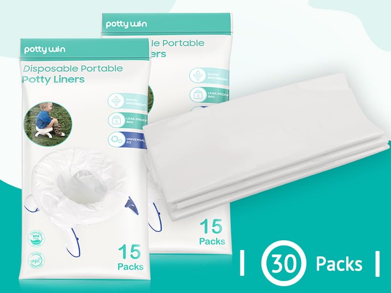 Minne Baby liners handy for pet waste on outings.