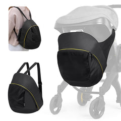 Minne Baby Upperkids storage bag showing Doona compatibility for organized on-the-go essentials