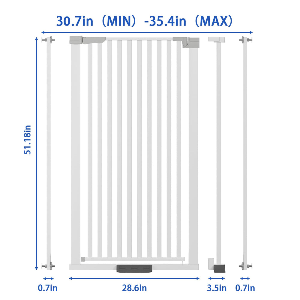 Mino Kesper pressure-mounted installation protects walls during setup.
