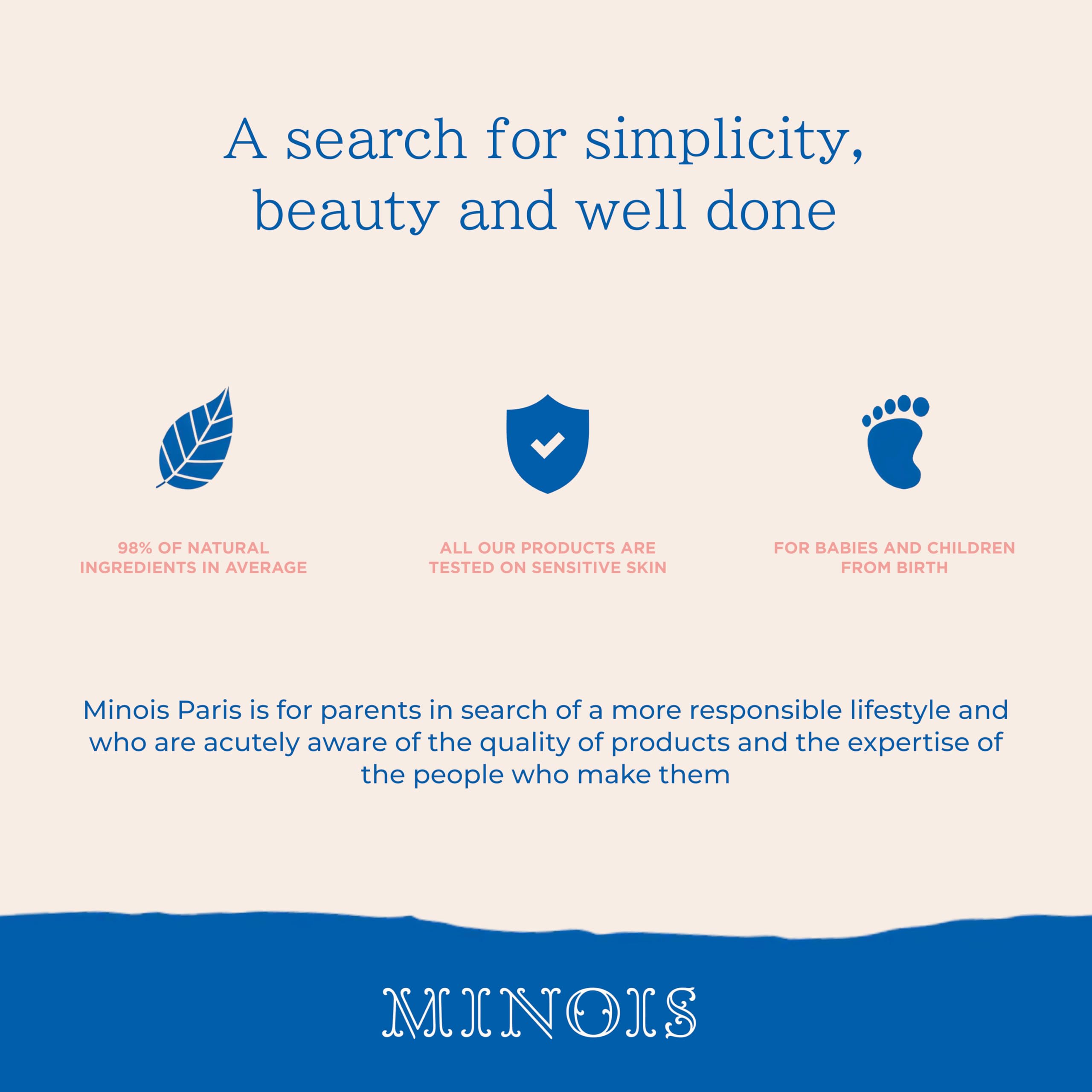 MINOIS Paris Made in France packaging crest
