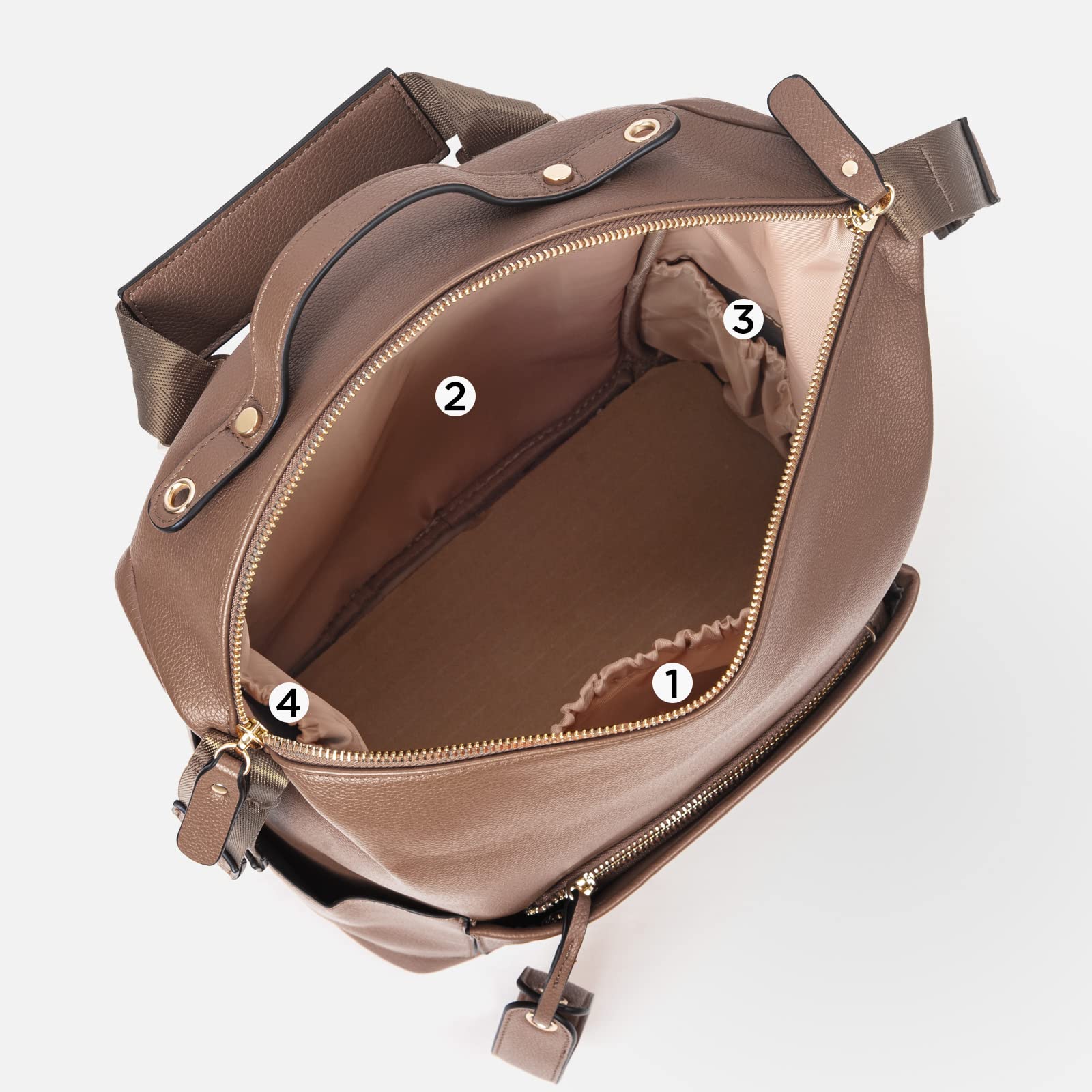 Minsong waterproof vegan leather close-up for easy cleaning and durability.