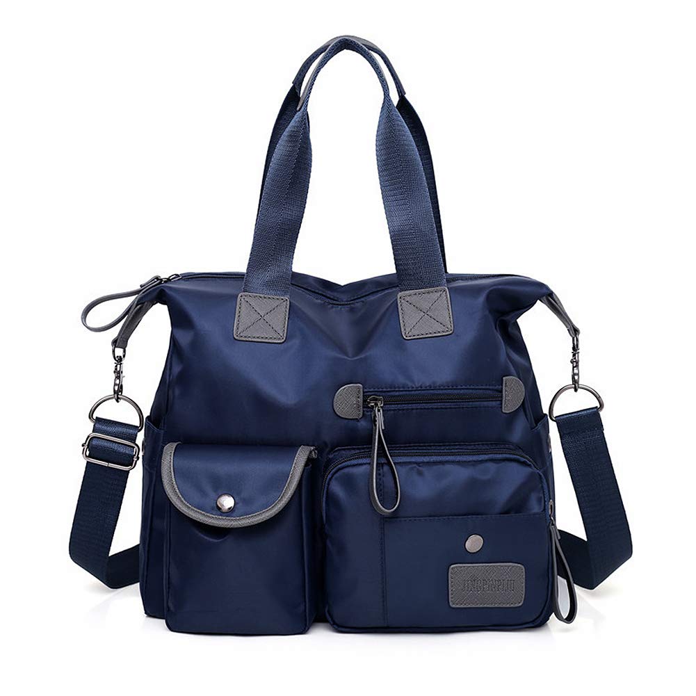 MINTEGRA nylon tote bag with waterproof exterior for daily use and rain protection.