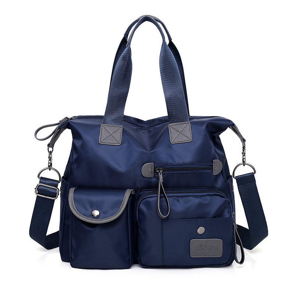 MINTEGRA nylon tote bag with waterproof exterior for daily use and rain protection.