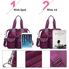 MINTEGRA interior layout with multiple pockets keeps daily items neatly found.