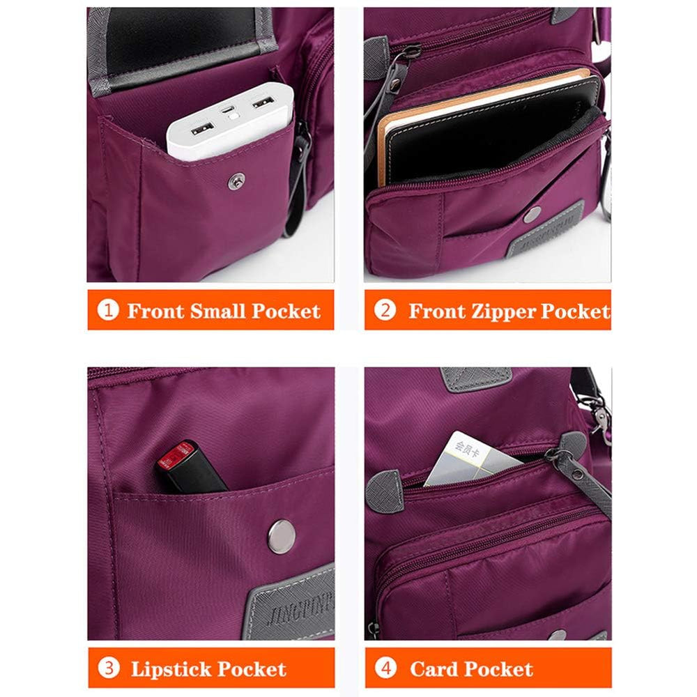 MINTEGRA versatile tote doubles as diaper bag and everyday purse