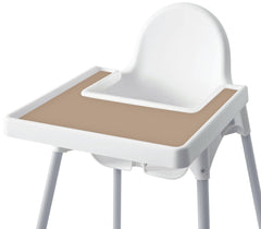 Mintlyfe high chair placemat with non-slip base for steadier meals.