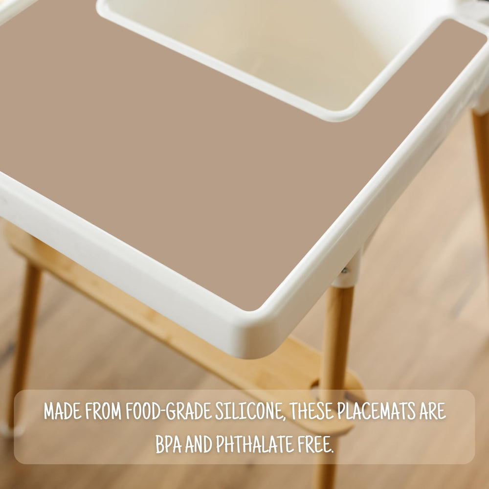 Mintlyfe placemat is easy to clean and top-rack dishwasher safe.