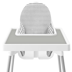 Mintlyfe silicone placemat with soft edge enhances comfort during feeding.