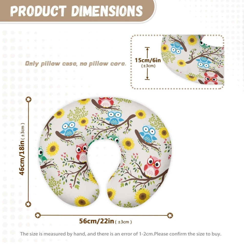 Mintulipy nursing pillow cover designed for easy machine washing and quick cleanup