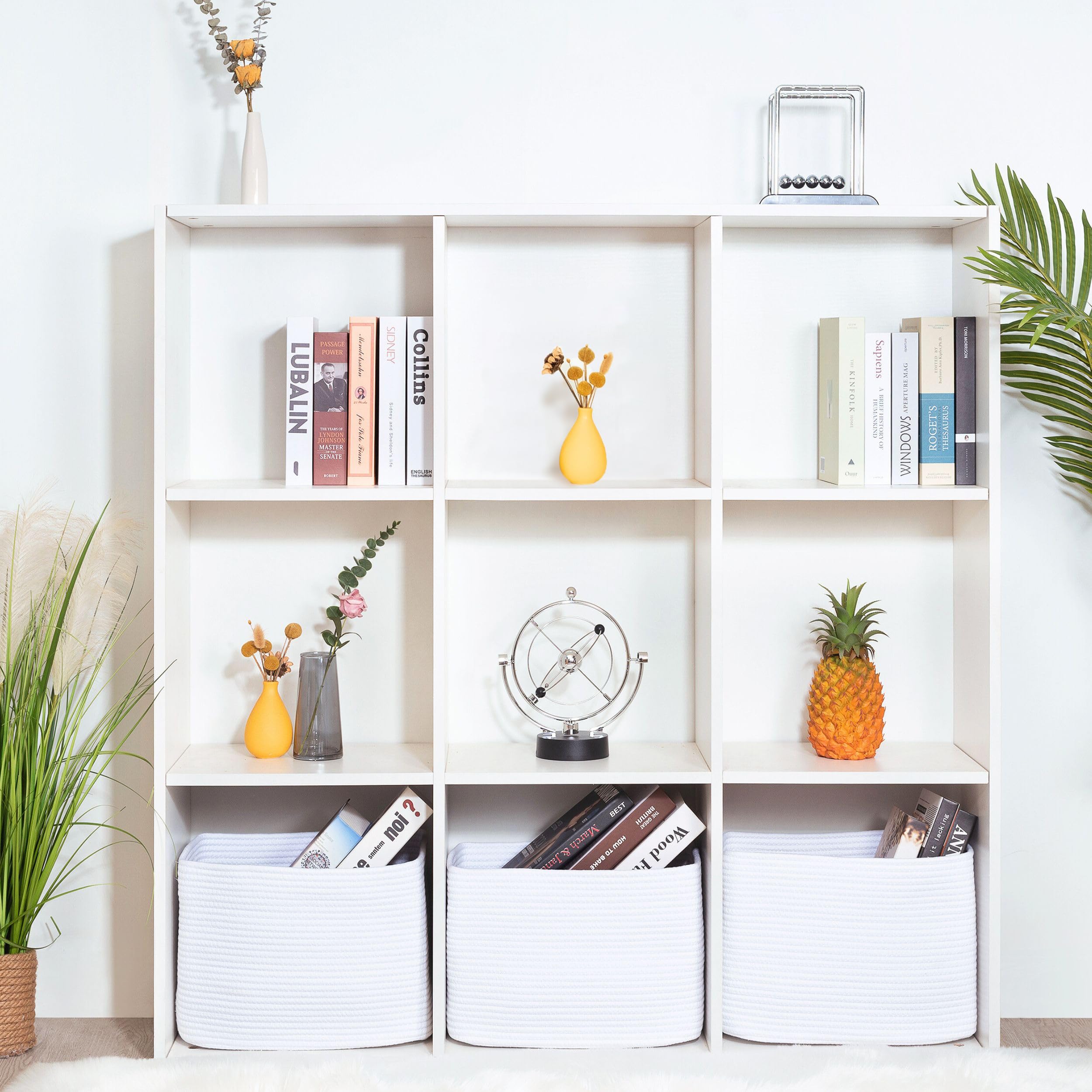 MINTWOOD Design baskets with slit handles offer easy access and a refined look