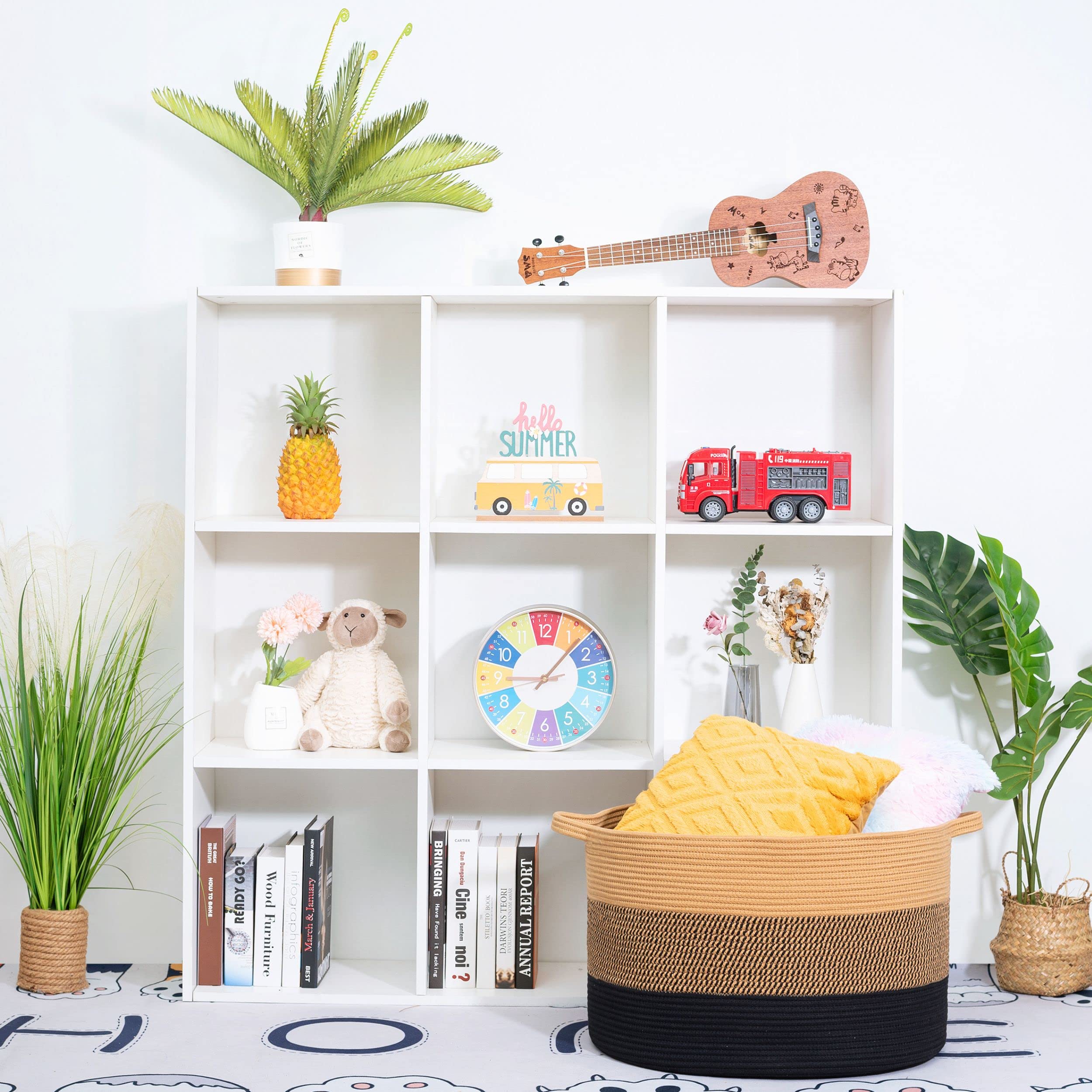 Mintwood Design collapsible storage basket easy to store when not in use
