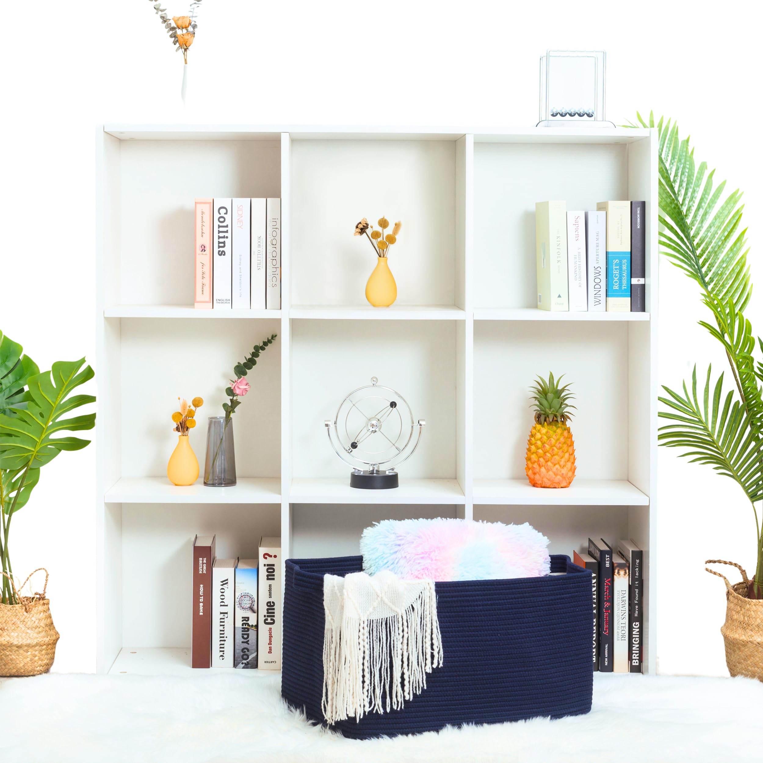 MINTWOOD Design dog toy storage bin helps pets toys stay organized