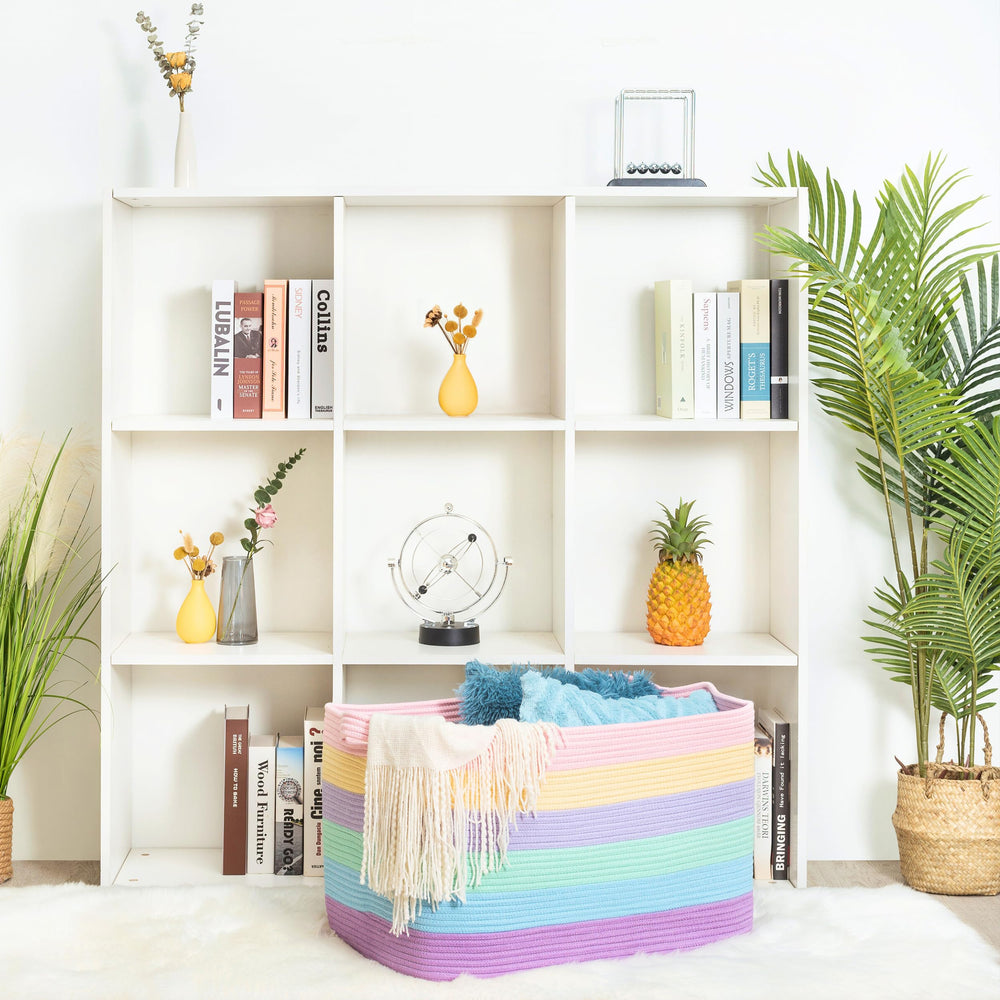 MINTWOOD Design living-room basket complements modern decor.