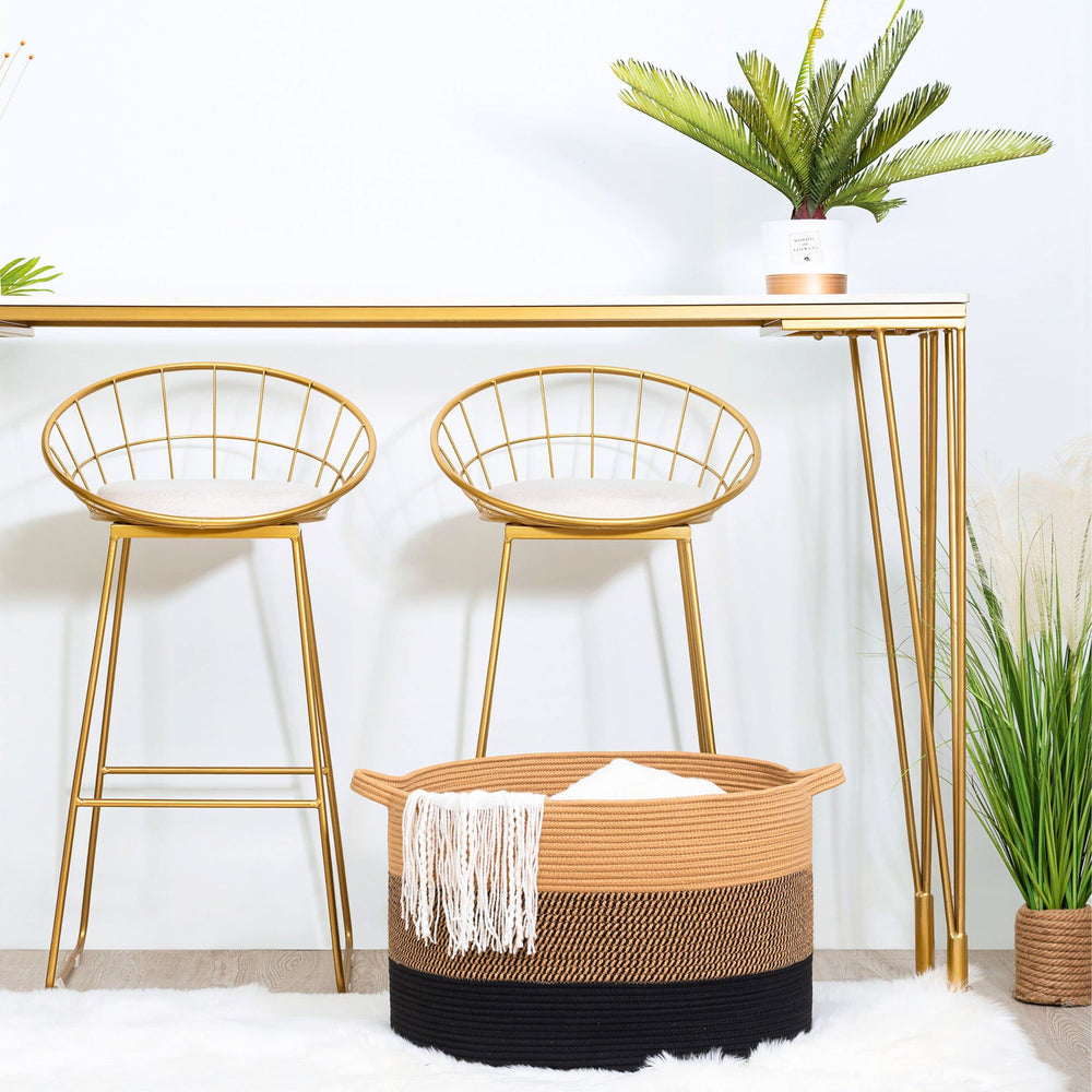 Mintwood Design soft cotton rope texture adds tactile appeal