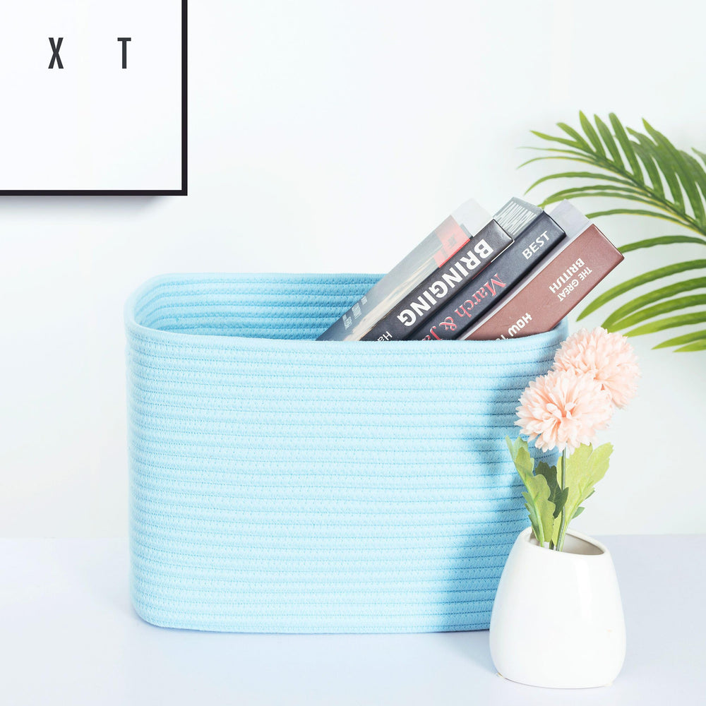 Mintwood Design woven basket close-up texture enhances home decor