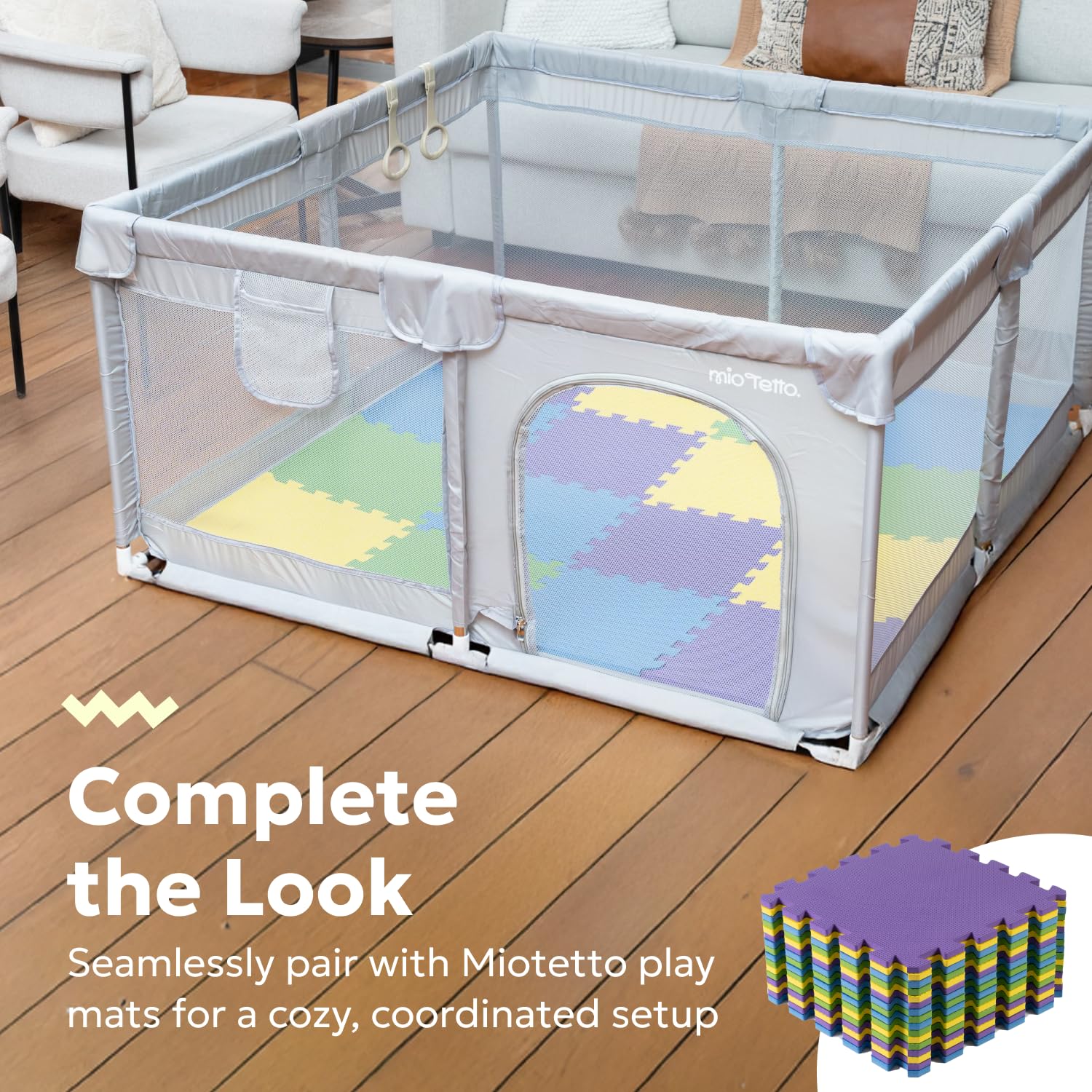 MioTetto easy-setup feature enables quick room-to-room setup