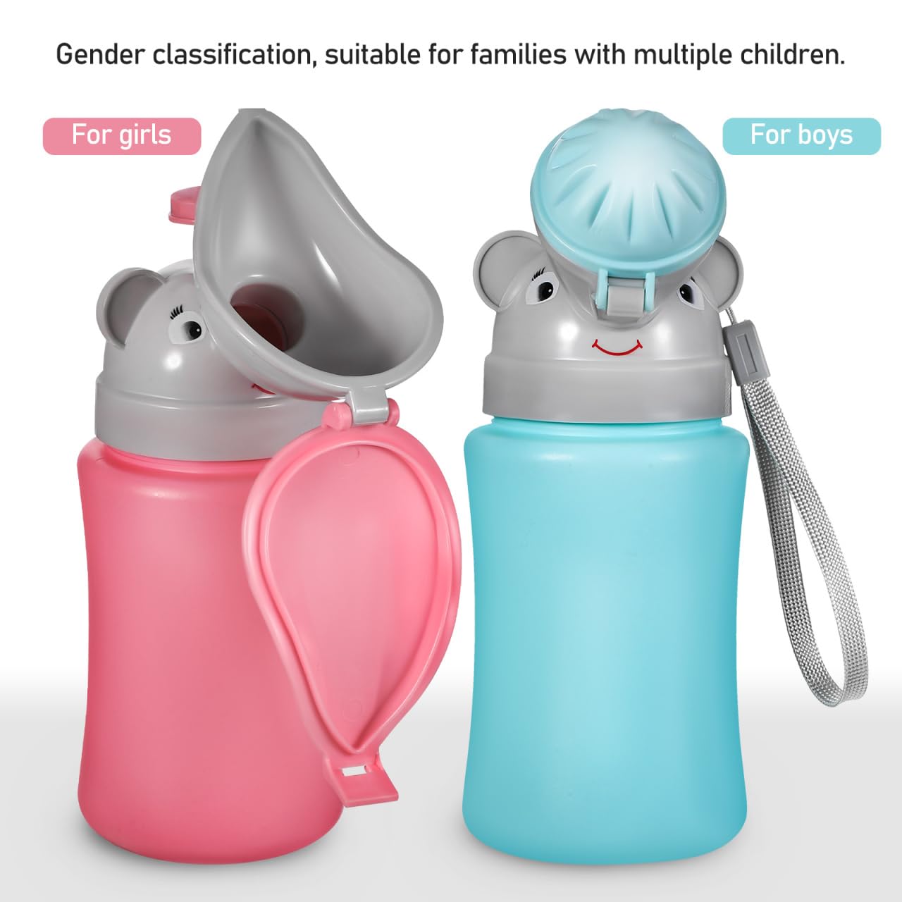 Mipcase leak-proof-urinal-compartment prevents spills.