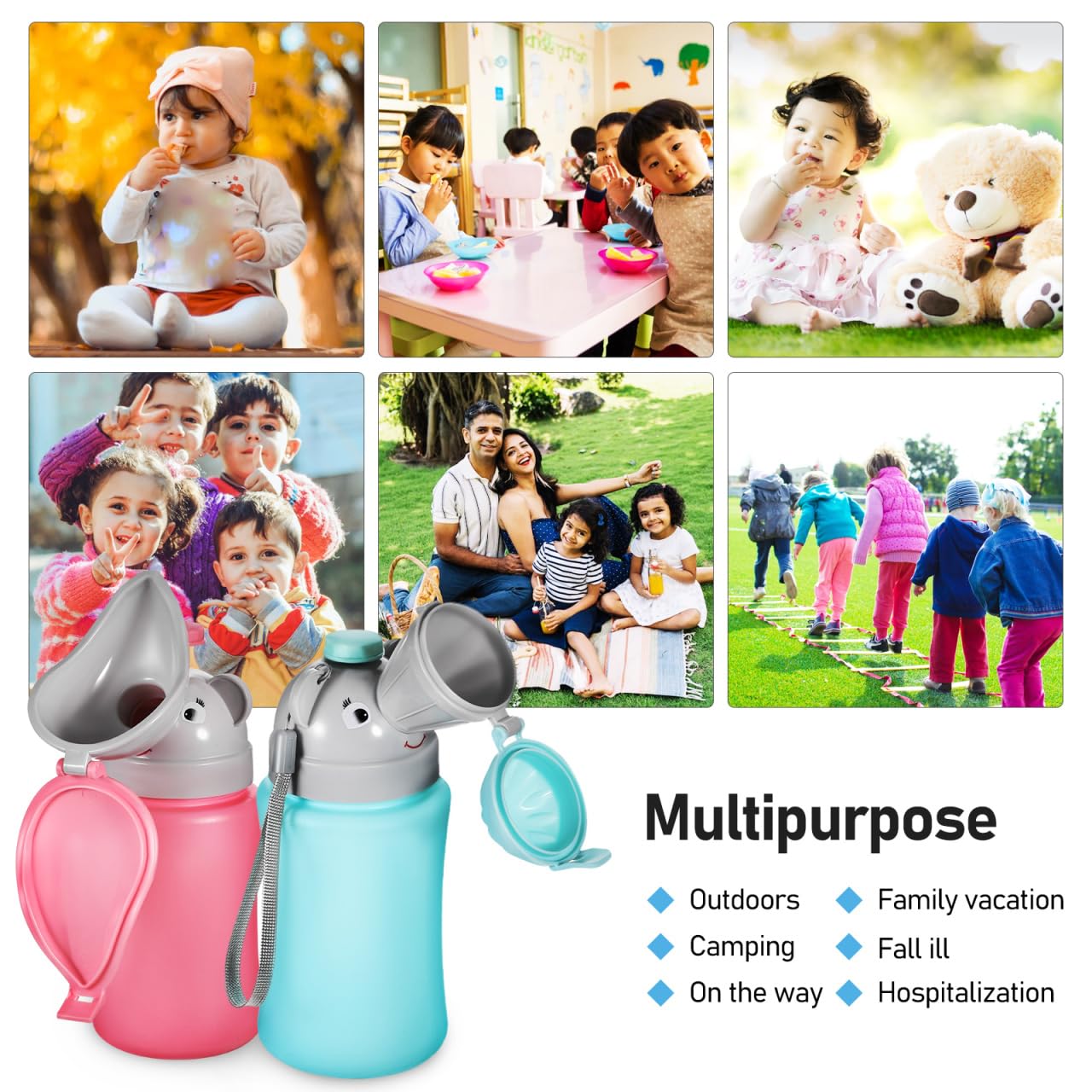 Mipcase lightweight-travel-urinal easy to carry.