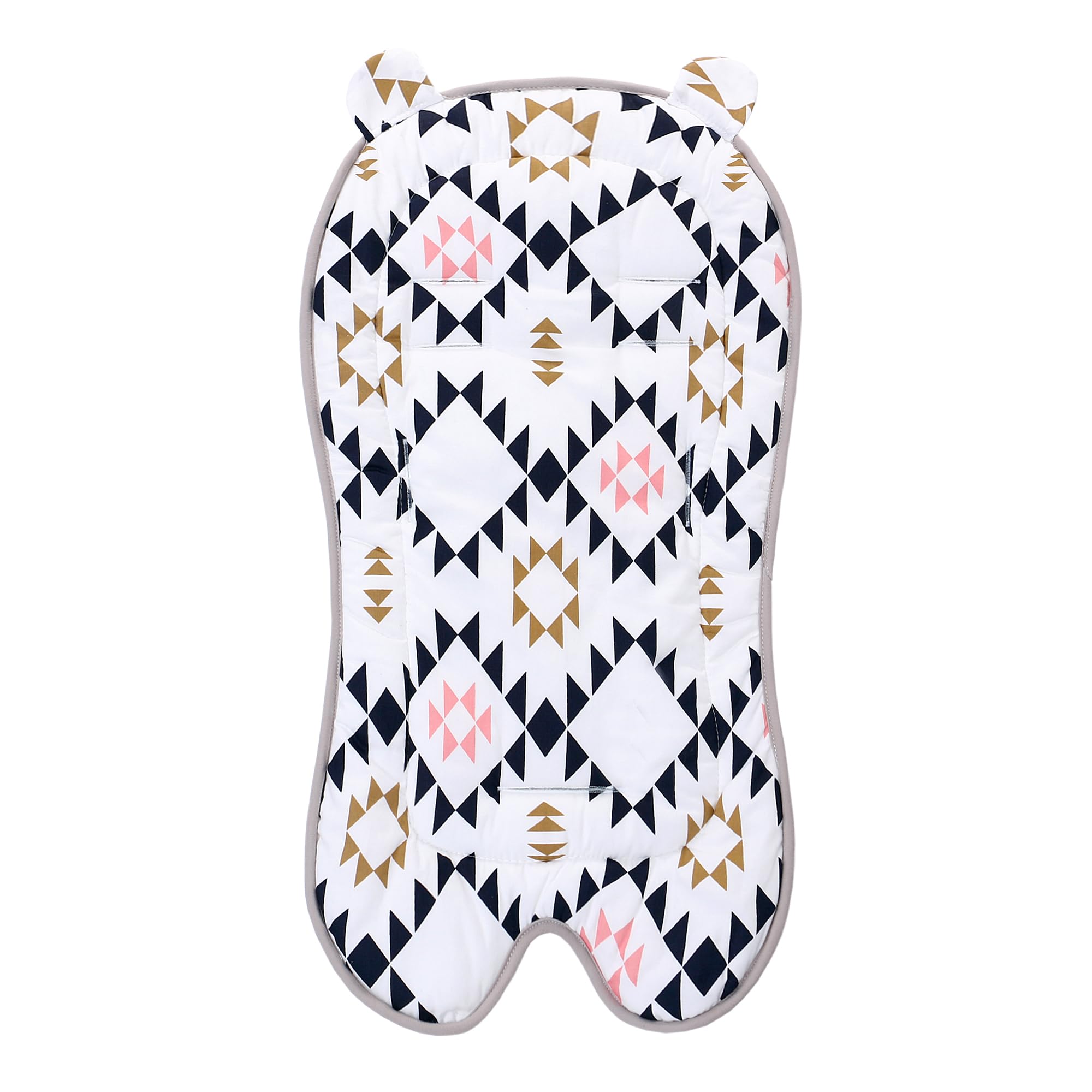 Miracle Baby carriage cushion with dual-faced design for year-round comfort.