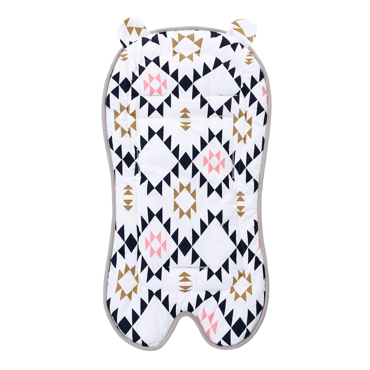 Miracle Baby carriage cushion with dual-faced design for year-round comfort.