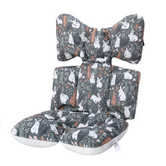 Miracle Baby Baby Seat Pad Liner front view shows universal fit and comfort.