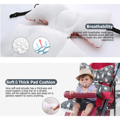 Miracle Baby head bump design supports baby's head posture during sleep.