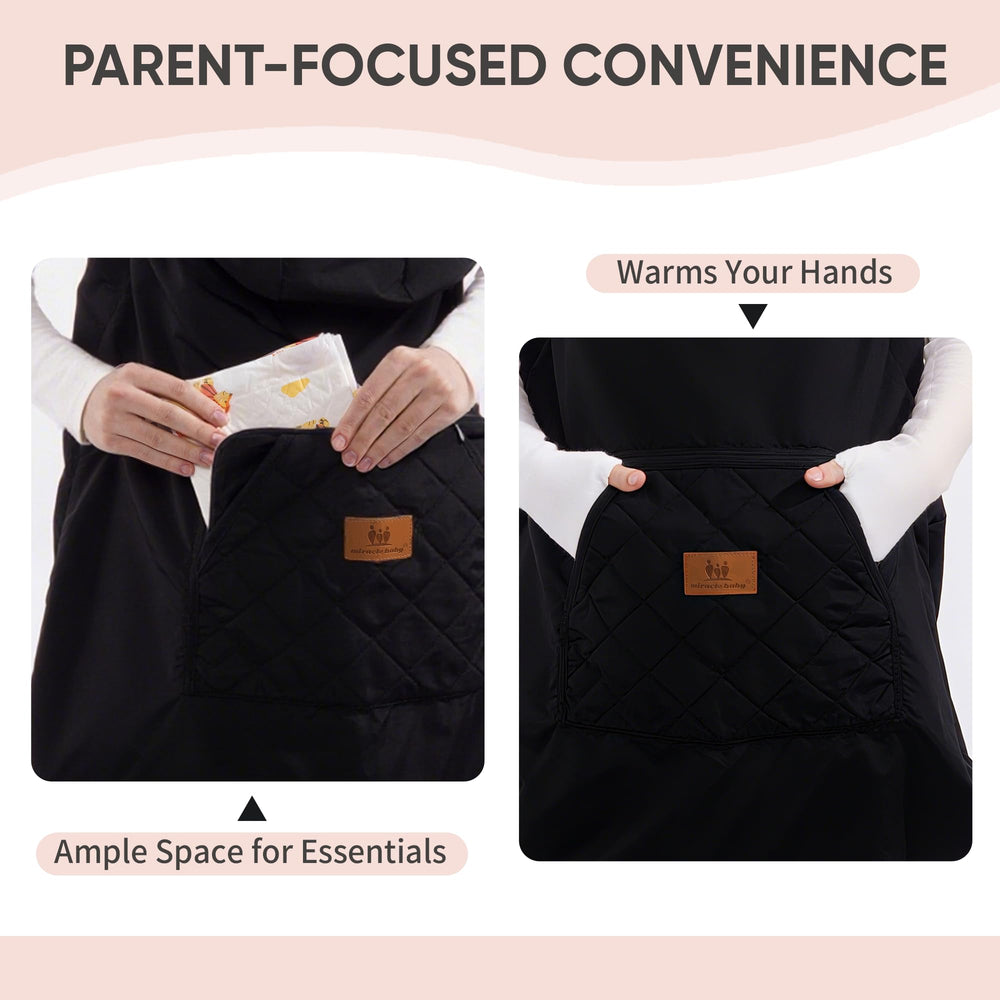 Detachable liner feature on Miracle Baby Carrier Cover for easy cleaning and quick changes