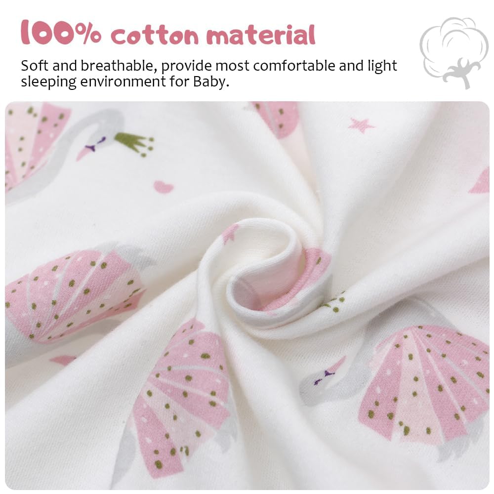 Miracle Baby 100% cotton fabric close-up shows soft, breathable texture for sensitive skin