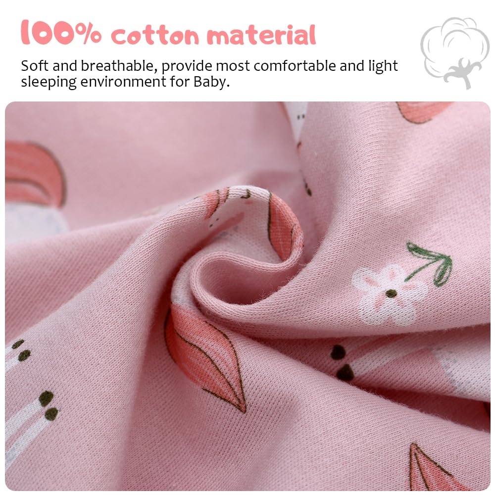 Miracle Baby sleep sack with bottom-opening two-way zipper for quick changes