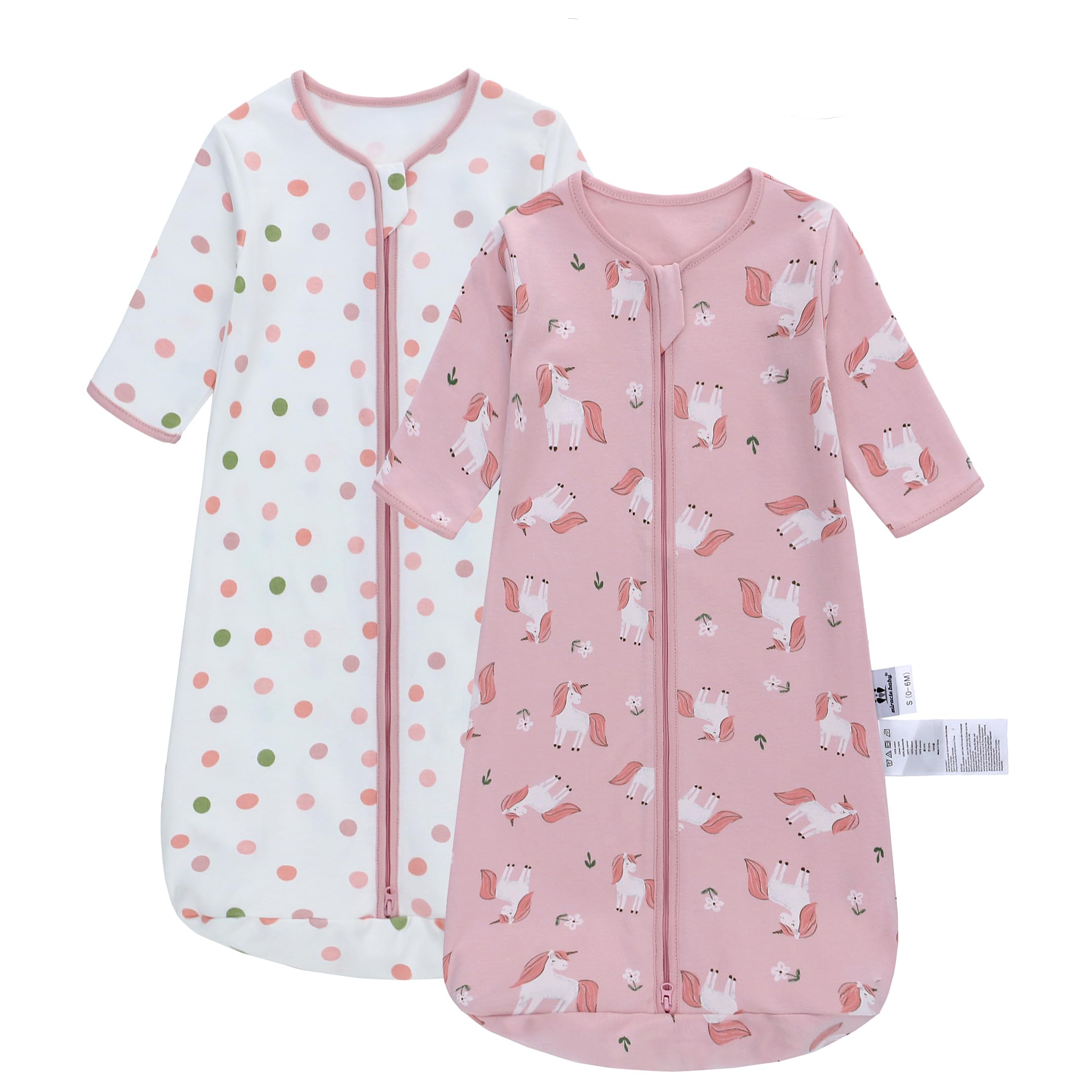 Miracle Baby sleep sack in soft cotton for gentle nighttime comfort