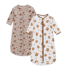 Miracle Baby long sleeve sleep sack in soft cotton for gentle sleep.