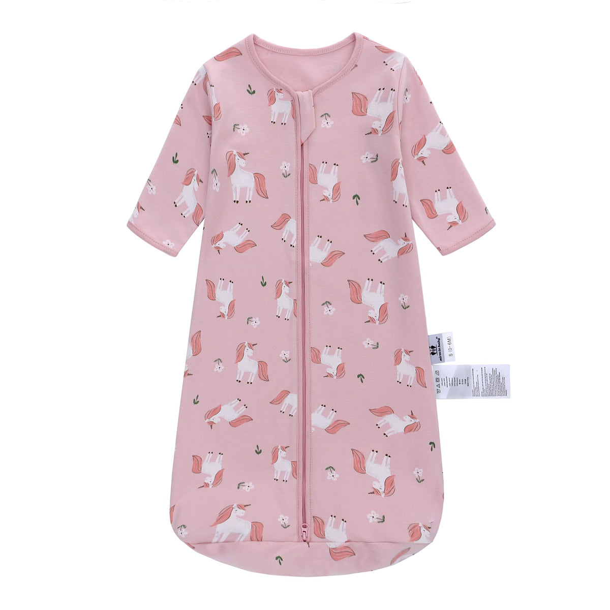 Miracle Baby horse-pattern long sleeve sleep sack keeps baby warm