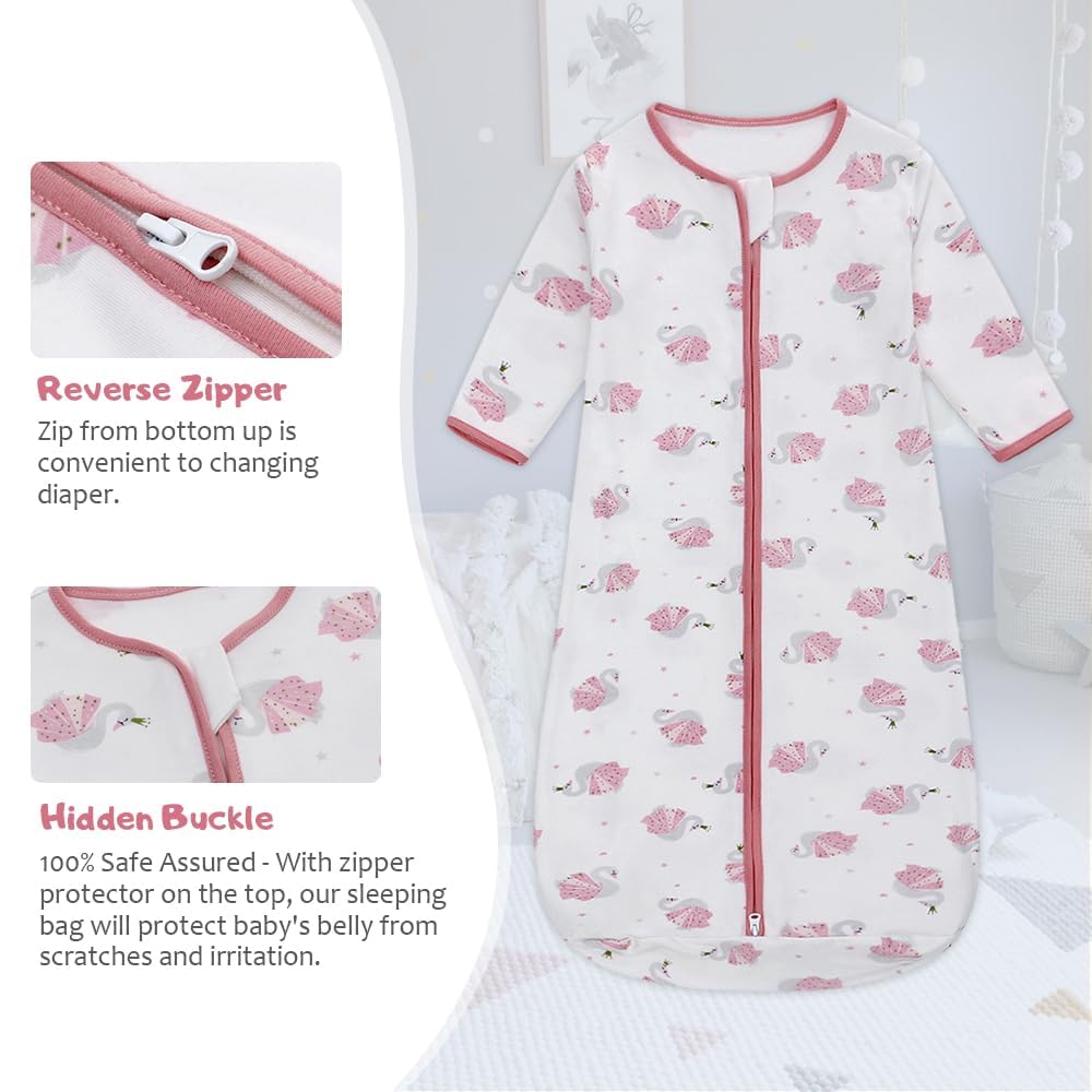 Miracle Baby safety zipper and snap design protects baby during diaper changes