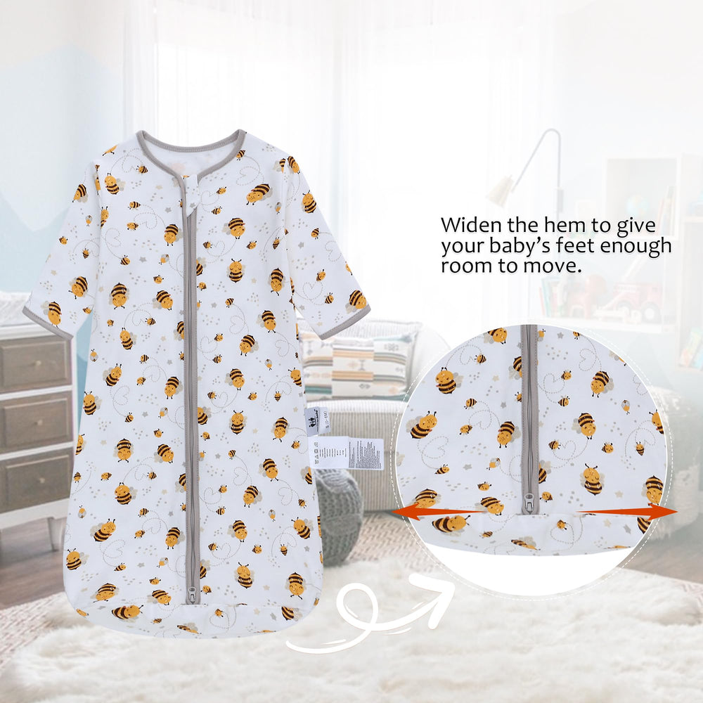 Miracle Baby sleep bag rabbit pattern back for comfortable kicking