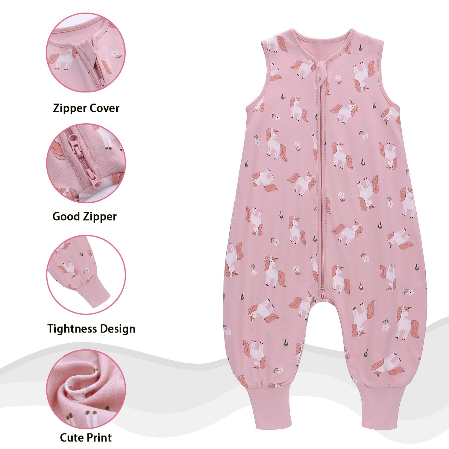 Miracle Baby 1.0 TOG sleep sack keeps toddlers cozy in all seasons