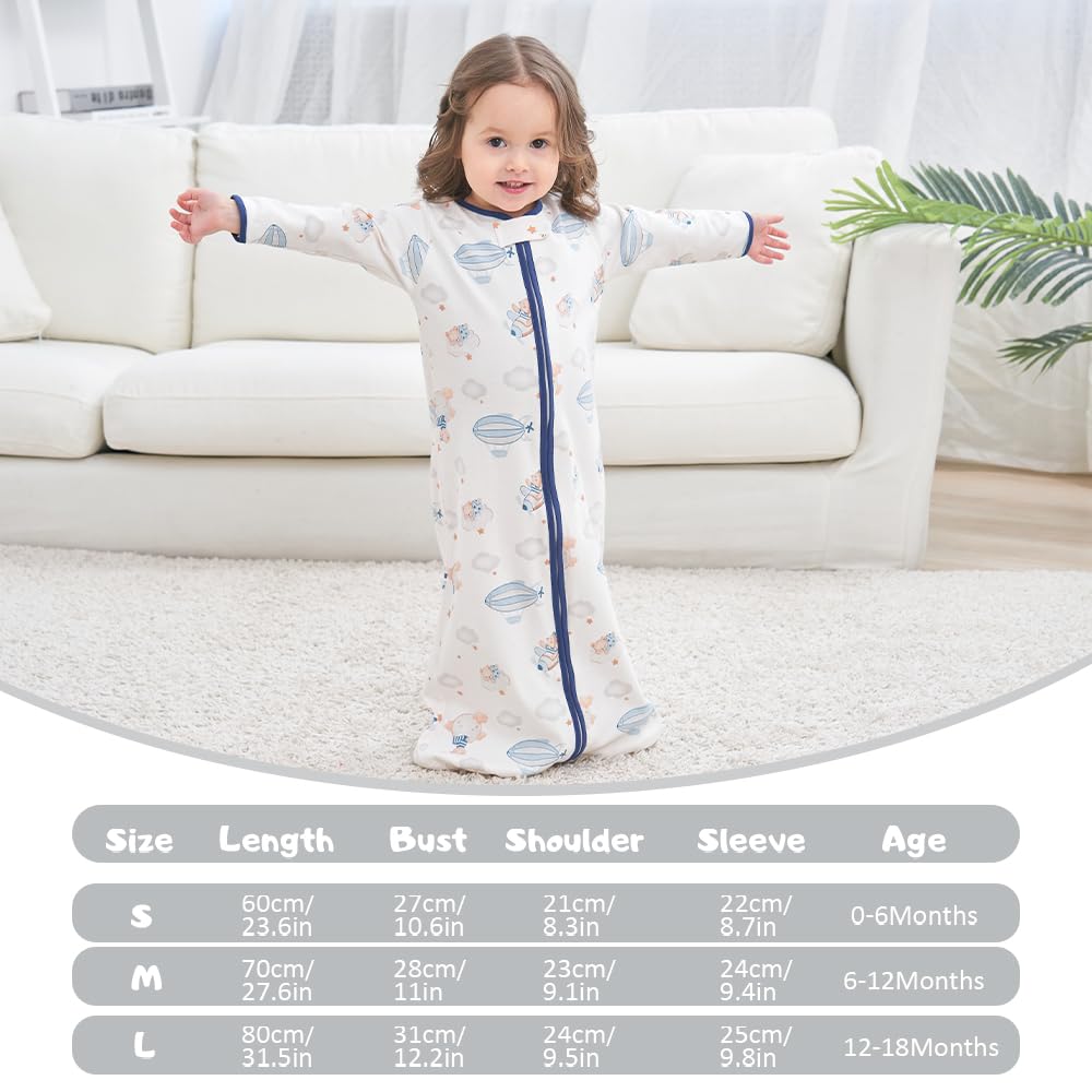 Miracle Baby Sleep Sack easy care with machine wash and dry instructions