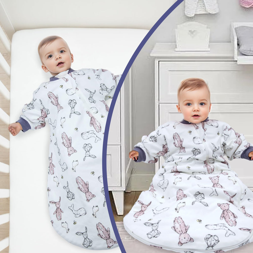 Miracle Baby Sleep Sack features a zipper guard protects delicate skin.